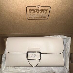 Coach Cream Leather Women's Bag